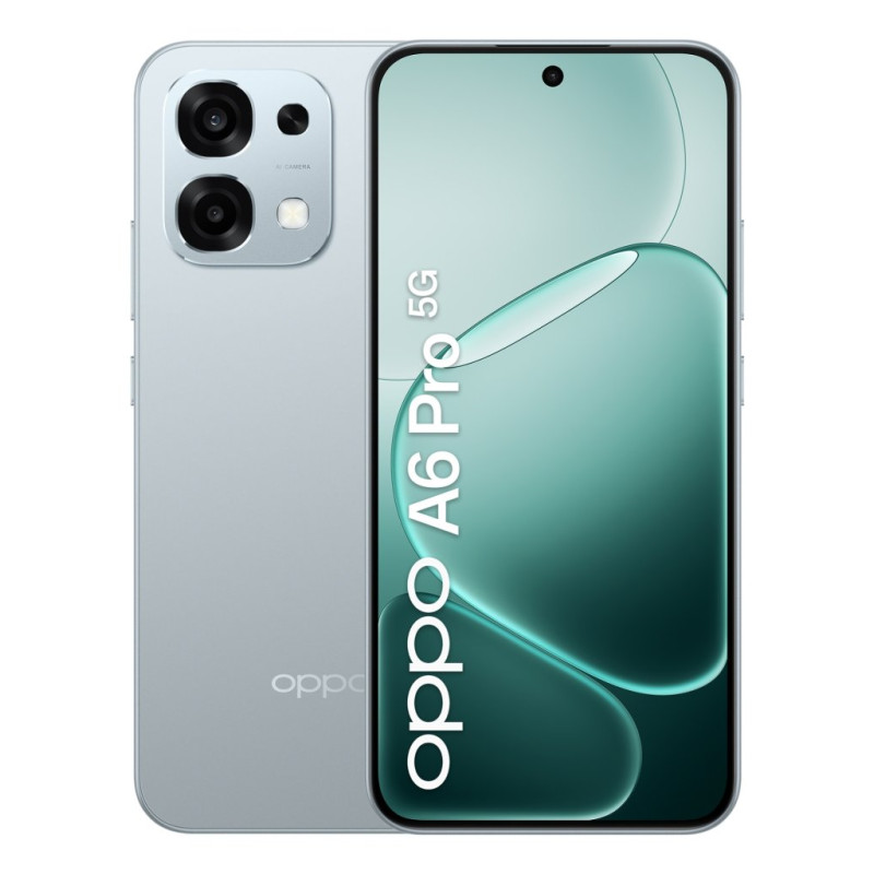 A6 Pro 5G 16,7 cm (6.57) SIM doble Android 15 USB Tipo C 8 GB 256 GB 6500 mAh Titanio A6 Pro 5G 16,7 cm (6.57) SIM doble Android 15 USB Tipo C 8 GB 256 GB 6500 mAh Titanio