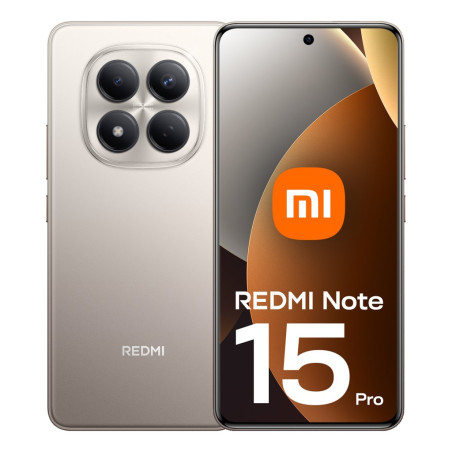Redmi Note 15 Pro 5G 17,4 cm (6.83) SIM doble Android 15 USB Tipo C 8 GB 512 GB 6580 mAh Titanio