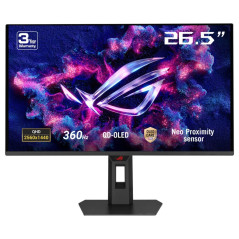ROG Strix OLED XG27AQDNG pantalla para PC 67,3 cm (26.5) 2560 x 1440 Pixeles Quad HD QD-OLED Negro