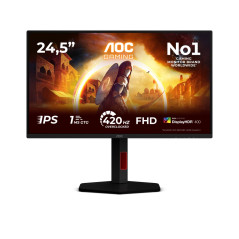 G4 25G4KUR pantalla para PC 62,2 cm (24.5) 1920 x 1080 Pixeles Full HD LED Negro, Rojo
