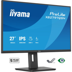 ProLite XB2797QSN-B1 pantalla para PC 68,6 cm (27) 2560 x 1440 Pixeles Quad HD LCD Negro