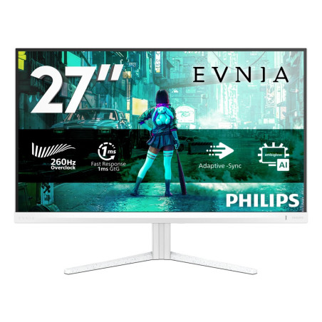 27M2N3201PL/00 pantalla para PC 68,6 cm (27) 1920 x 1080 Pixeles Full HD LCD Blanco