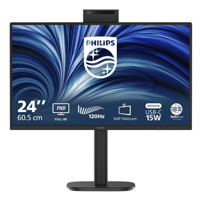 3000 series 24B2N3200JH/00 pantalla para PC 60,5 cm (23.8) 1920 x 1080 Pixeles Full HD LCD Negro
