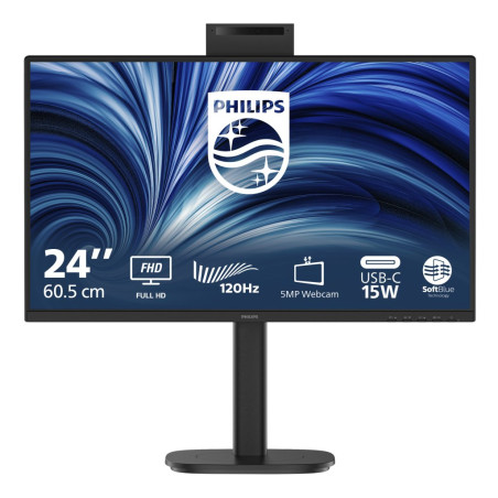 3000 series 24B2N3200JH/00 pantalla para PC 60,5 cm (23.8) 1920 x 1080 Pixeles Full HD LCD Negro