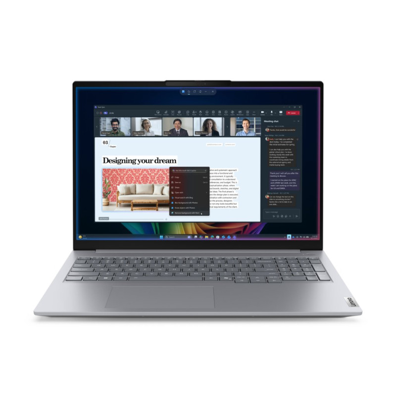 ThinkBook 16 G9 IPL Copilot+ PC Intel Core Ultra 7 355 Portátil 40,6 cm (16) WUXGA 32 GB DDR5-SDRAM 512 GB SSD Wi-Fi 7 (802.11b ThinkBook 16 G9 IPL Copilot+ PC Intel Core Ultra 7 355 Portátil 40,6 cm (16) WUXGA 32 GB DDR5-SDRAM 512 GB SSD Wi-Fi 7 (802.11b
