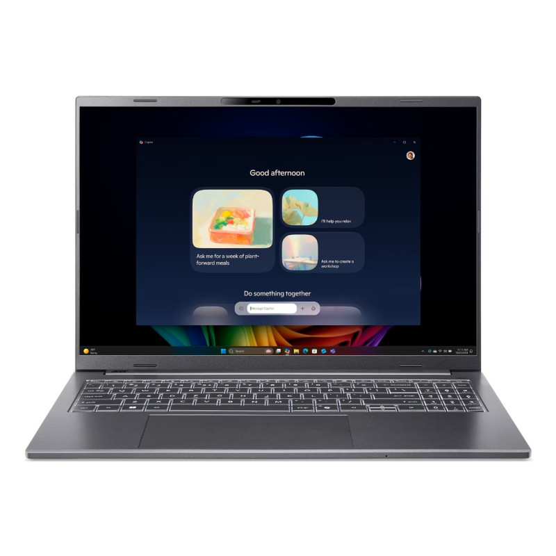 Aspire 16 AI A16-52M-916E Copilot+ PC Intel Core Ultra 9 288V Portátil 40,6 cm (16) WUXGA+ 32 GB LPDDR5x-SDRAM 1 TB SSD Wi-Fi 7
