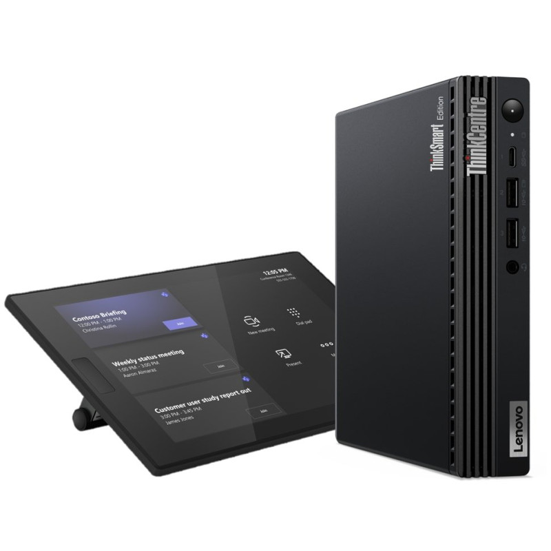 ThinkSmart Tiny Kit Intel® Core i3 i3-13100T 16 GB DDR4-SDRAM 256 GB SSD Windows 11 IoT Enterprise Mini PC Negro ThinkSmart Tiny Kit Intel® Core i3 i3-13100T 16 GB DDR4-SDRAM 256 GB SSD Windows 11 IoT Enterprise Mini PC Negro