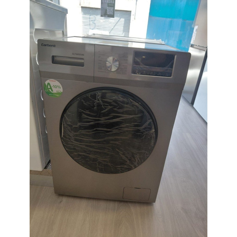 Lavadora Corbero CLT805XVIN, 8kg, 1400rpm, A, Vapo