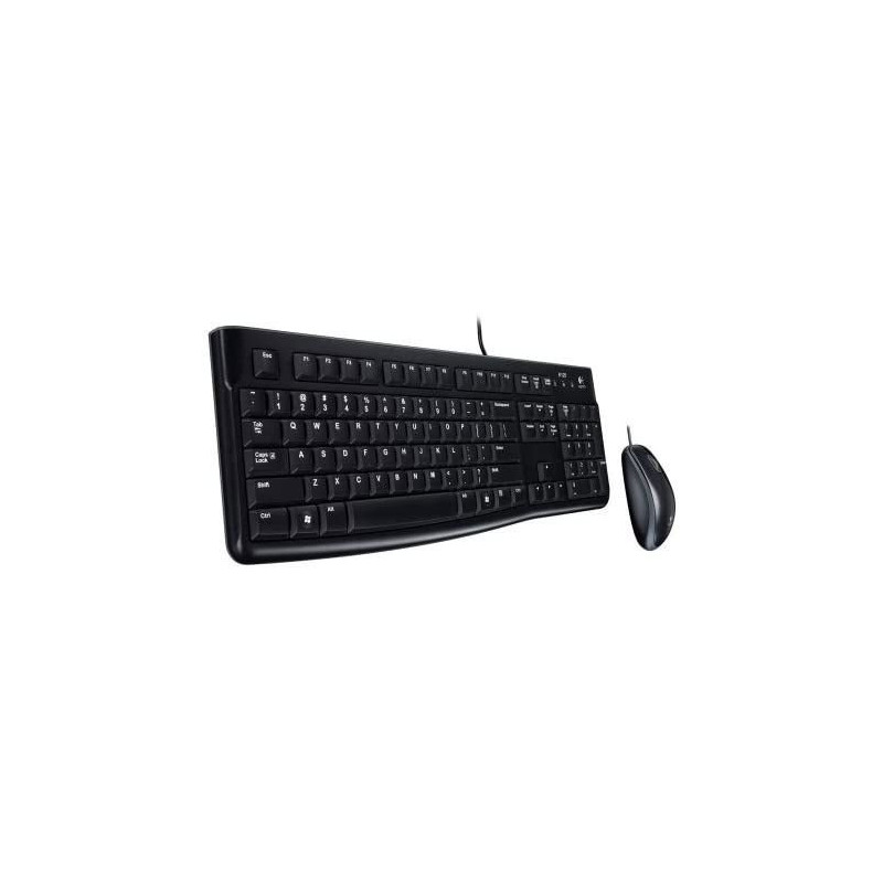 Teclado+Raton Logitech MK120 Corded