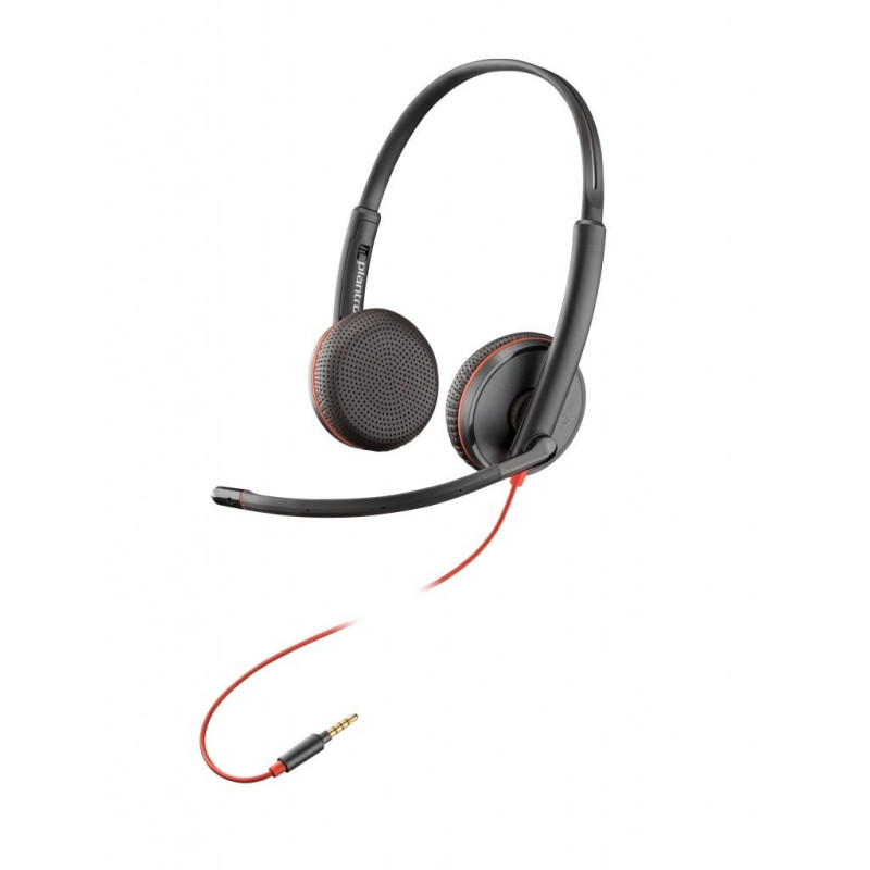 Auriculares Diadema Poly C325 Top Conector Jack