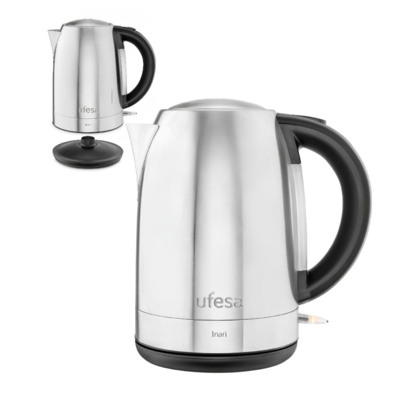 Hervidor Ufesa INARI INOX, 1,7L 2200W