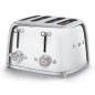 Tostador Smeg TSF03SSEU, 50 style 4 rebanadas crom Tostador Smeg TSF03SSEU, 50 style 4 rebanadas crom