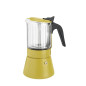 Cafetera Inoxibar BOROSILICATO MOSTAZA 6 Tazas
