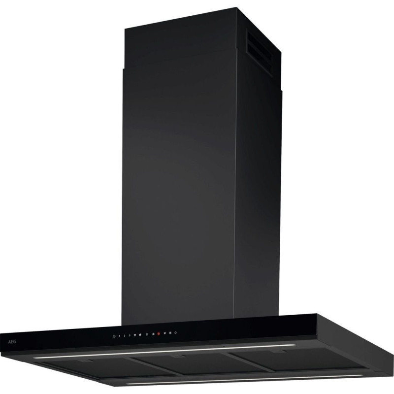 Campana Isla AEG GI87D91CB, 90cm, A+, 760m3/h