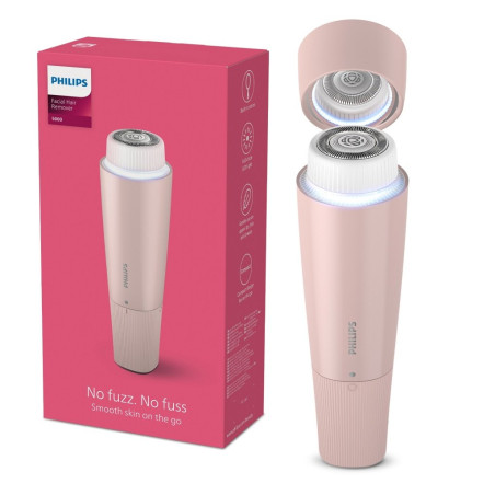 Depiladora Facial Philips BRR45400, Rosa