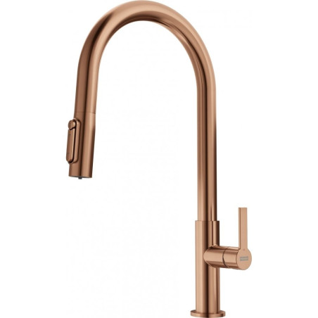 Maris Slim Clear Water J pull-down Copper - w/o fr