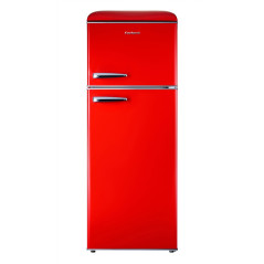 Frigorifico 2P Corbero CF2PG148RR2, 148x55cm, Rojo