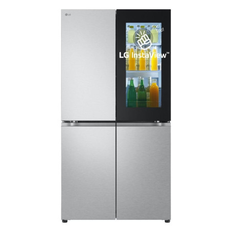 Frigo 4P LG GMV960MBDE, 179x91, E, InstaView, Inox