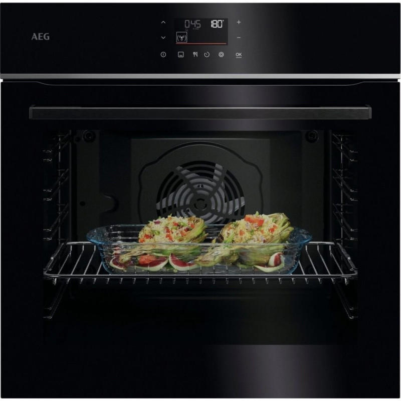 Horno AEG TU5PB41ZPB, 72L, A+, Piro, Airfry, Negro