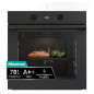 Horno Hisense BI64223EPMB, 77l, integr., A++, negr