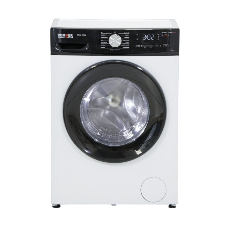 Lavadora Rommer IDEALA1206, 6kg, 1200rpm, A