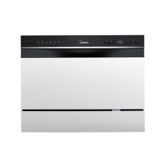 Lavavajillas Midea MTD55S400WGR, 6 Cub, 44x55cm, F