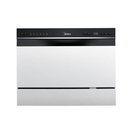 Lavavajillas Midea MTD55S400WGR, 6 Cub, 44x55cm, F