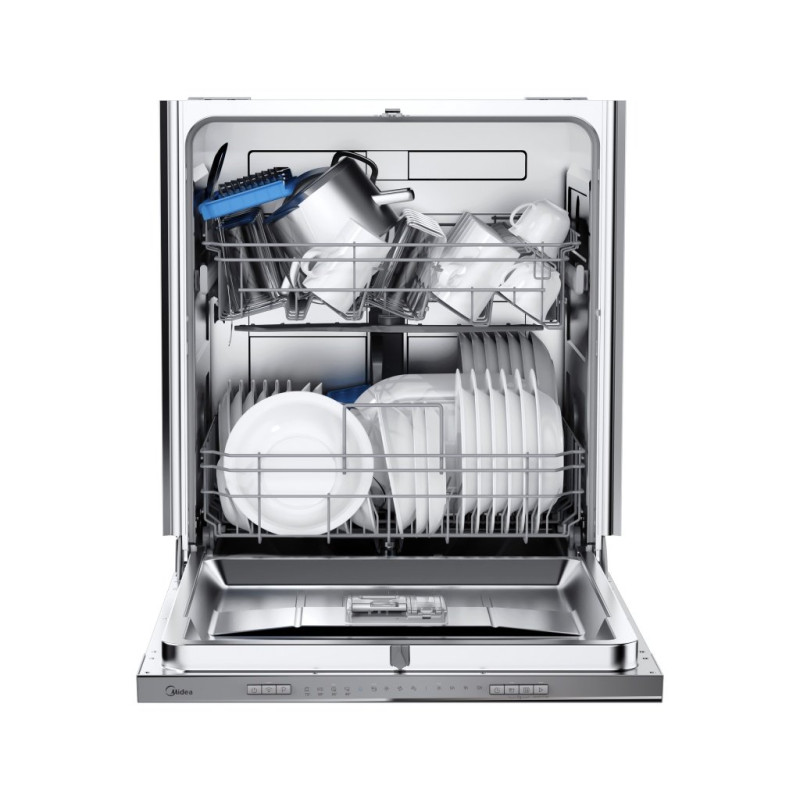 Lavavajillas Midea MDWPB1303LSW, 13cub, D, Int Lavavajillas Midea MDWPB1303LSW, 13cub, D, Int