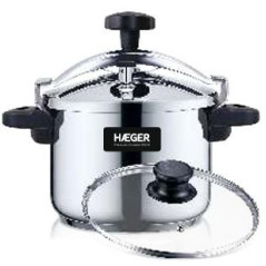 Olla Rapida Haeger PC6SS019A, 6L, Inox Plus