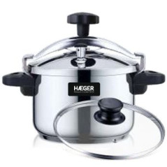 Olla Rapida Haeger PC8SS020A, 8L, Inox Plus