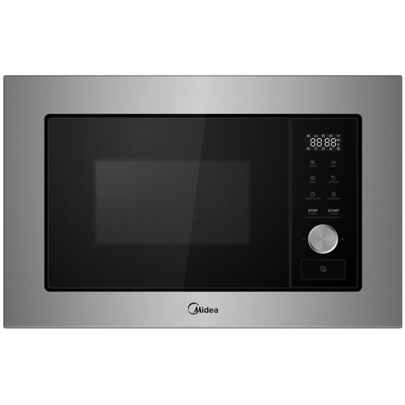 Microondas Midea MBOTG20MASESS, 20L, Integr, 800w Microondas Midea MBOTG20MASESS, 20L, Integr, 800w