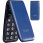 Tlf movil Qubo NEONWBL4G, 2.4\", azul