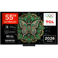 Tv TCL 55C6K Pro, 144Hz Mini LED HDR1000 / Google