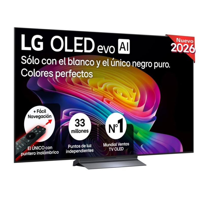Tv LG OLED65C64LA, 65\", 120Hz, 4K, Smart TV