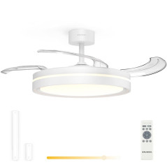 Ventilador de Techo Grunkel SKYWHITE42, Diámetro d