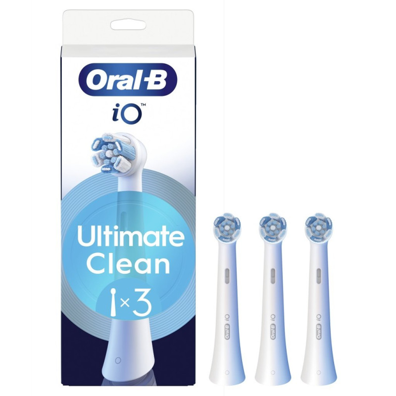 Recambio Dental Braun OralB iO Ultimate Clean x3 B Recambio Dental Braun OralB iO Ultimate Clean x3 B