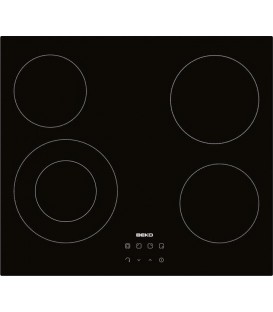 Vitroceramica Beko HIC64402E, 4zonas, 60cm