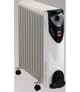 Radiador de Aceite FM RW25, 2500w, 11 Elementos, H