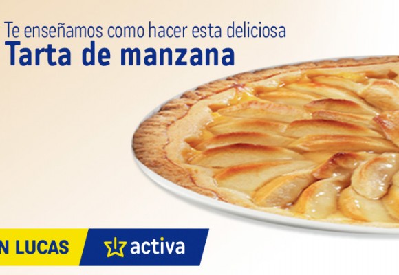 Receta fácil tarta de manzana